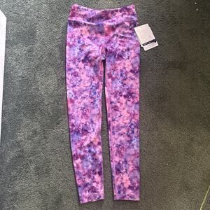 NEW Athleta Girl Size XL/14 High Rise Printed Chit Chat Tight NWT